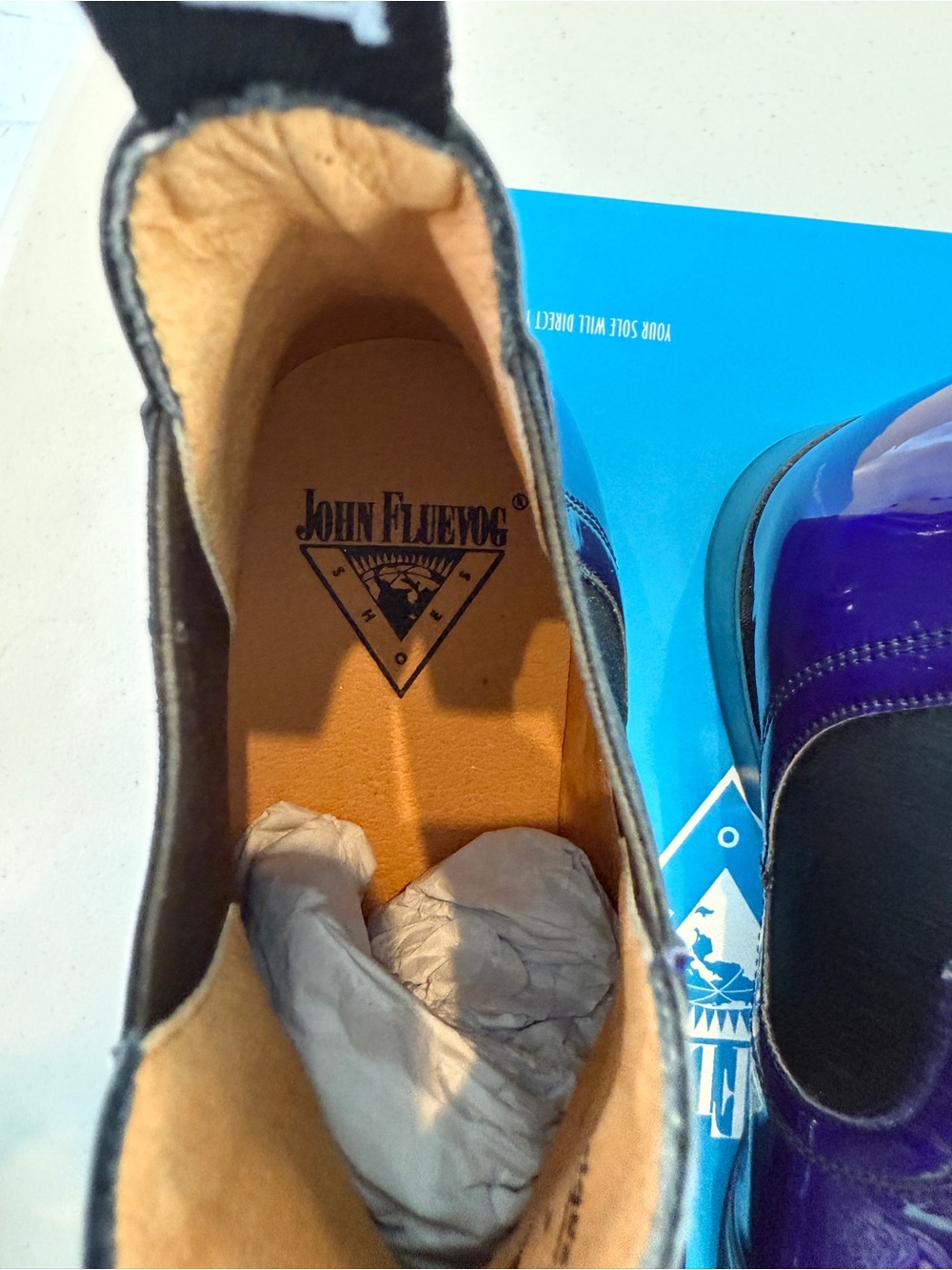 John Fluevog Executor Rigas Chelsea Boots Size 7M - Picture 9 of 14